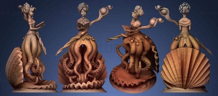 3D model Mage Mermaid (STL)